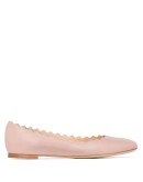 Lauren scalloped trim pumps