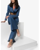 Lauren scalloped trim pumps