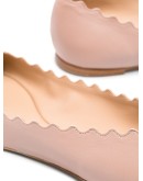 Lauren scalloped trim pumps