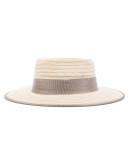 Gerhard grosgrain-trimmed straw hat