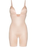 Suit Your Fancy plunge mid-thigh bodysuit
