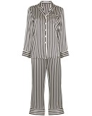 Lila striped pyjama set