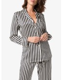 Lila striped pyjama set