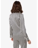 Lila striped pyjama set