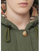quilted thermoregulated coat
