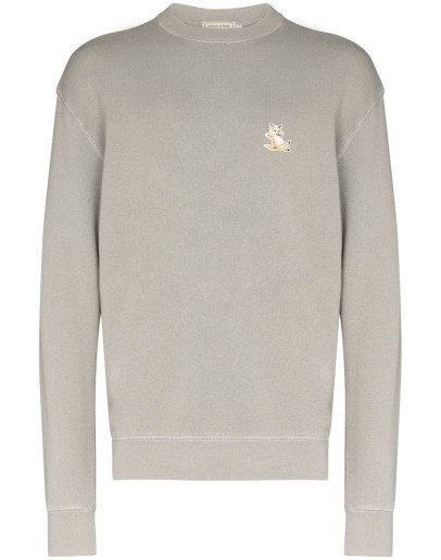  fox embroidered sweatshirt