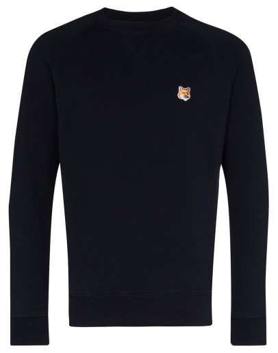 appliqued cotton sweatshirt