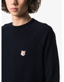 appliqued cotton sweatshirt