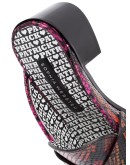 x Patrick Cox Iconic snake-effect mules