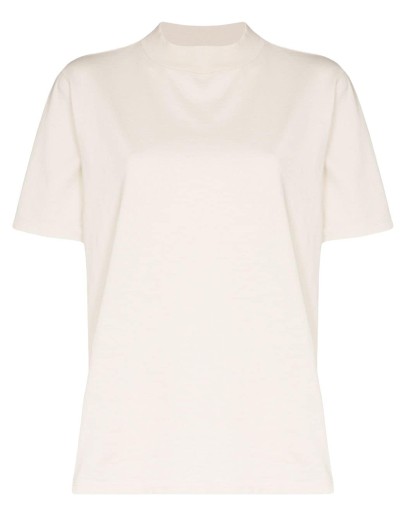 mock neck T-shirt