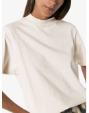 mock neck T-shirt