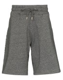 logo print track shorts 