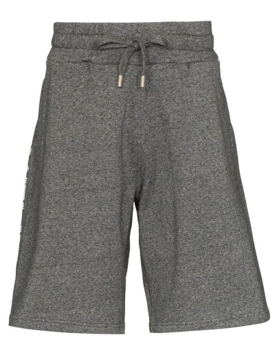 logo print track shorts 