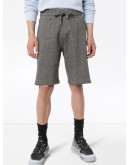 logo print track shorts 