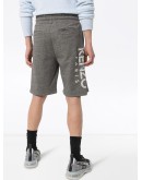logo print track shorts 