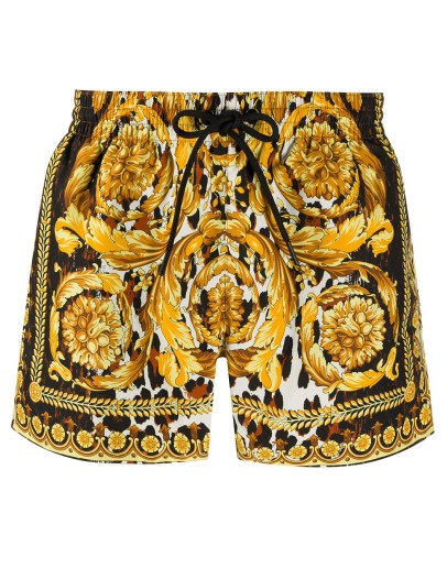 Wild Baroque print swim shorts