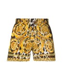 Wild Baroque print swim shorts