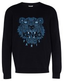 Tiger motif print sweatshirt