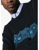 Tiger motif print sweatshirt