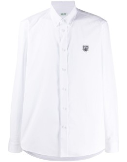 Tiger logo embroidered shirt 
