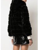 Goldie short faux-fur coat
