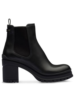 chunky heel ankle boots