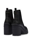 chunky heel ankle boots