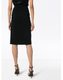 spliced midi skirt