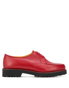 chunky heel oxford shoes