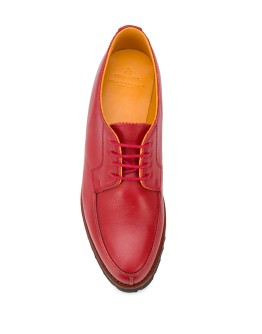 chunky heel oxford shoes