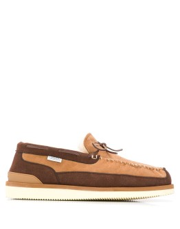panelled loafers