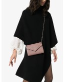 Rockstud Envelope leather clutch bag