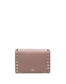 Rockstud Envelope leather clutch bag
