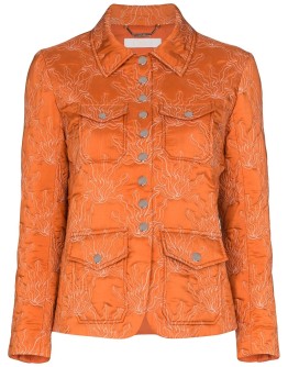 embroidered silk jacket