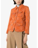 embroidered silk jacket