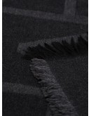 tonal monogram knit scarf