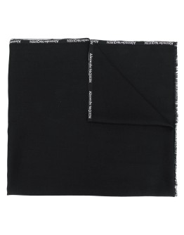 logo trim scarf