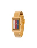 rectangle stripe face watch