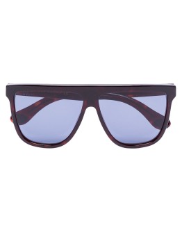 straight brow tinted sunglasses