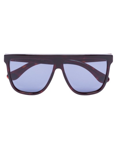 straight brow tinted sunglasses