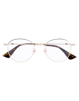 bee detail round-frame glasses