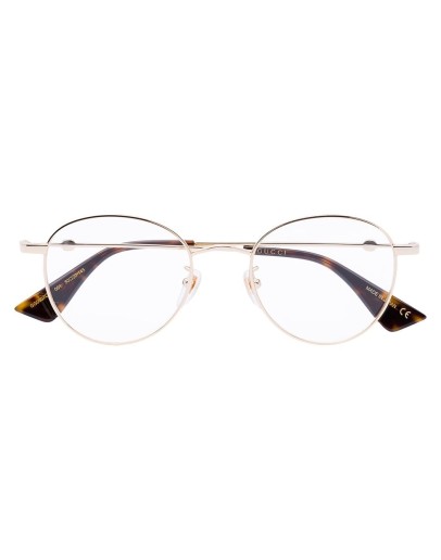 bee detail round-frame glasses
