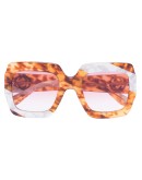 pearl swirl oversize sunglasses