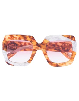 pearl swirl oversize sunglasses