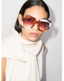 pearl swirl oversize sunglasses