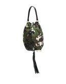 camo bucket bag
