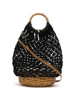 macramé bucket bag