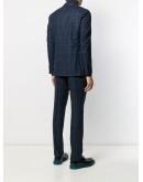 two-piece check suit