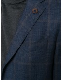 two-piece check suit