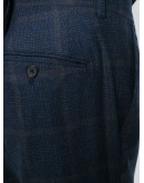 two-piece check suit